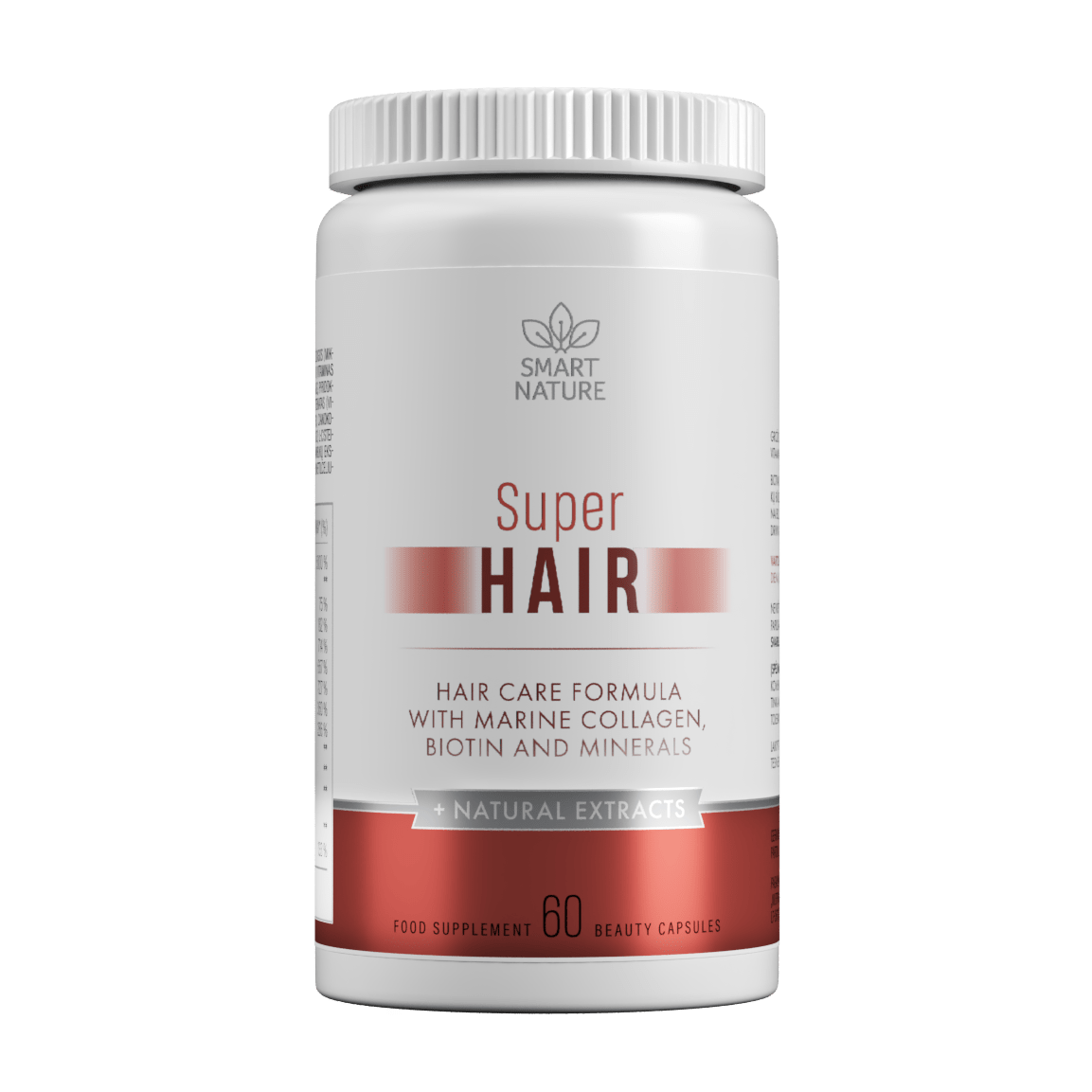 Vitaminai plaukams SUPER HAIR | Smart Nature